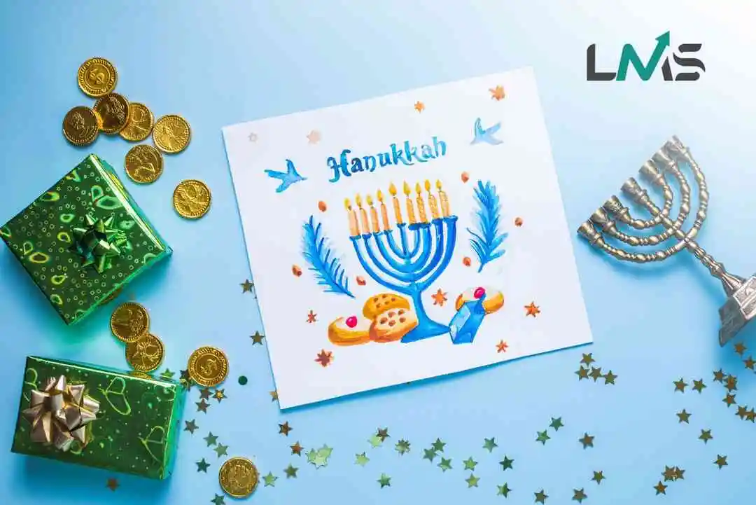 Happy Hanukkah from Lead Marketing Strategies!